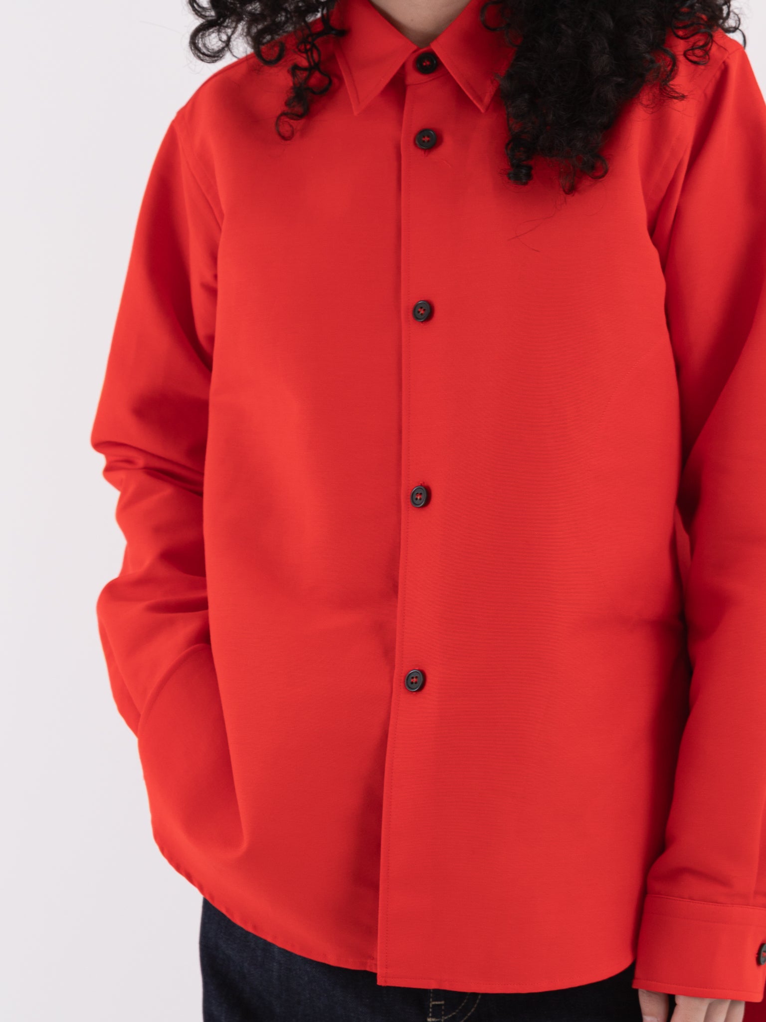 Sofie D'Hoore Brant Shirt in Fire - SOFIE D'HOORE at Worthwhile - shop TOP
