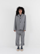 Sofie D'Hoore Cyrano Blazer in Silver Melange - SOFIE D'HOORE at Worthwhile - shop JACKET