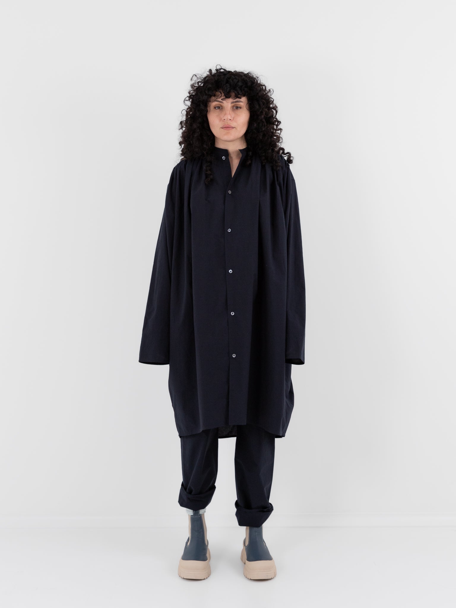 Sofie D'Hoore Demba Dress in Midnight - SOFIE D'HOORE at Worthwhile - shop DRESS