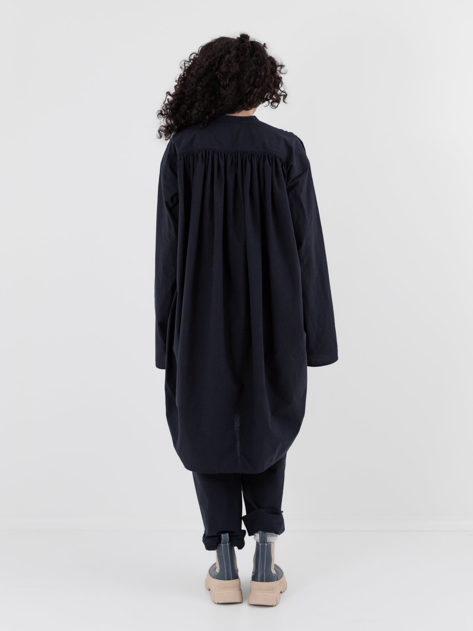 Sofie D'Hoore Demba Dress in Midnight - SOFIE D'HOORE at Worthwhile - shop DRESS