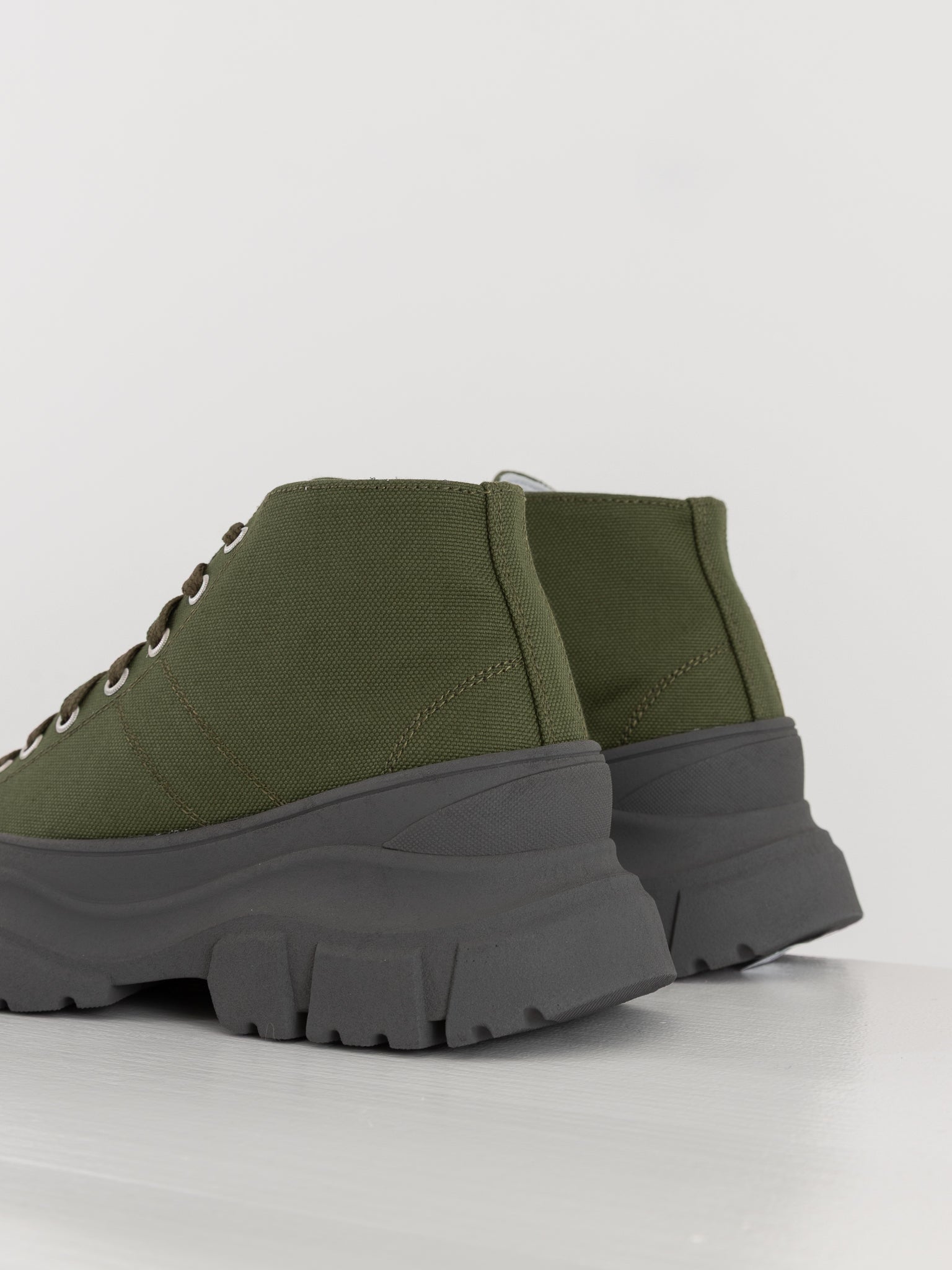 Sofie D'Hoore Fairway Sneakers in Khaki - SOFIE D'HOORE at Worthwhile - shop SHOES