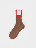 Sofie D'Hoore Four Crew Socks in Camel - SOFIE D'HOORE at Worthwhile - shop SOCK