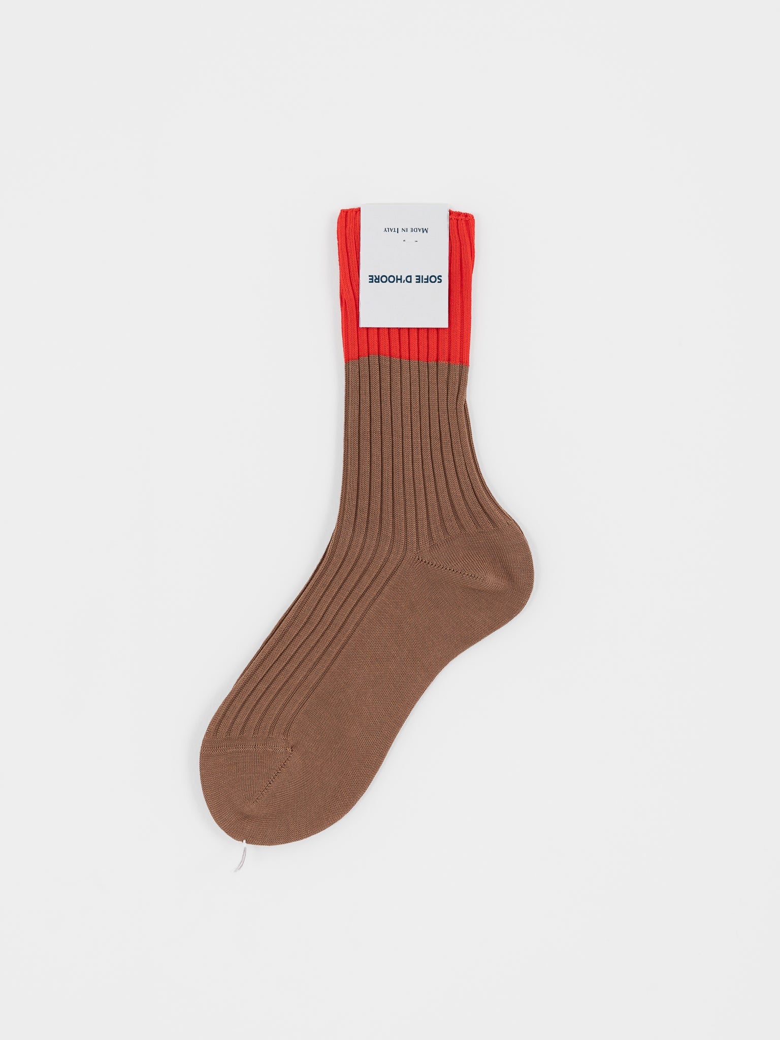 Sofie D'Hoore Four Crew Socks in Camel - SOFIE D'HOORE at Worthwhile - shop SOCK
