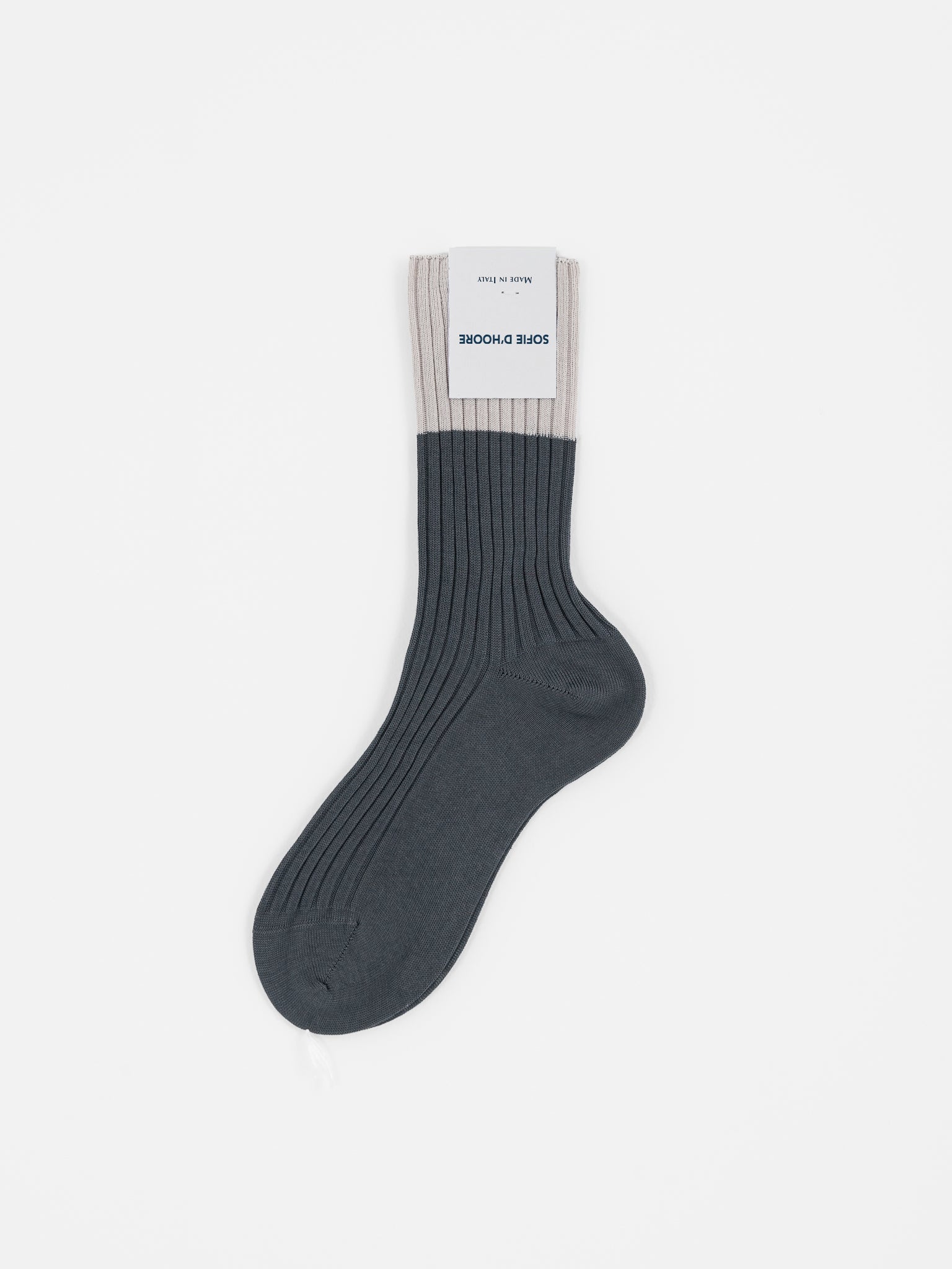 Sofie D'Hoore Four Crew Socks in Metal - SOFIE D'HOORE at Worthwhile - shop SOCK
