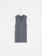 Sofie D'Hoore Maddy Rib Top in Grey Melange - SOFIE D'HOORE at Worthwhile - shop TOP