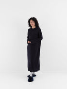 Sofie D'Hoore Marquez Dress in Midnight - SOFIE D'HOORE at Worthwhile - shop DRESS