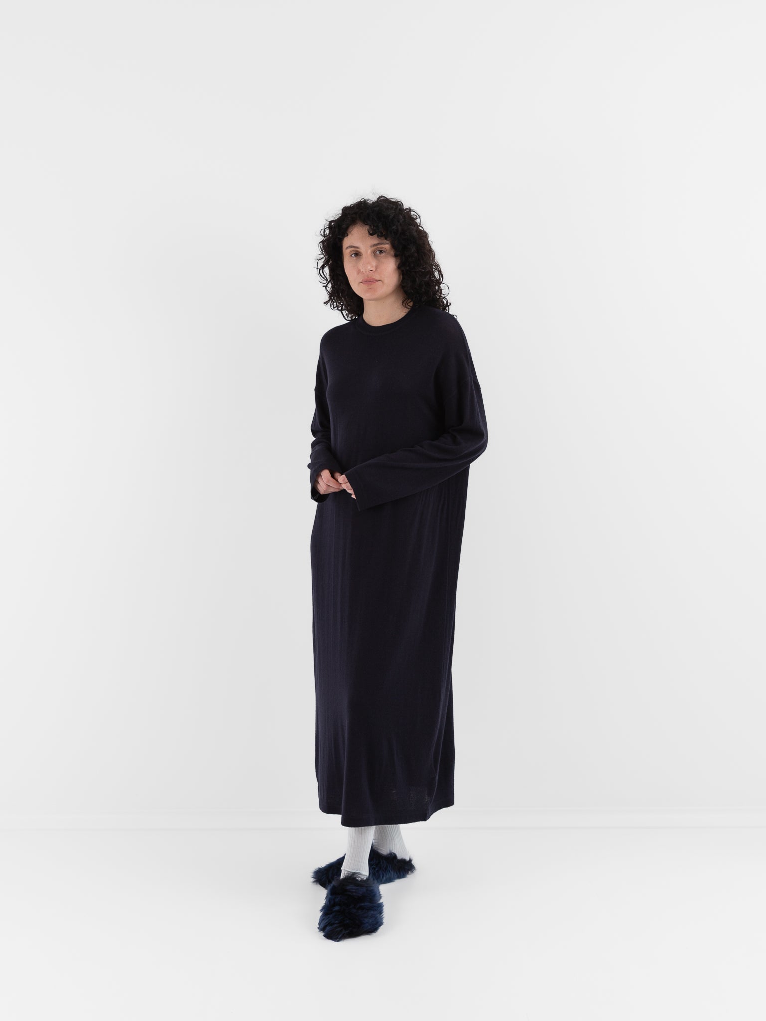 Sofie D'Hoore Marquez Dress in Midnight - SOFIE D'HOORE at Worthwhile - shop DRESS
