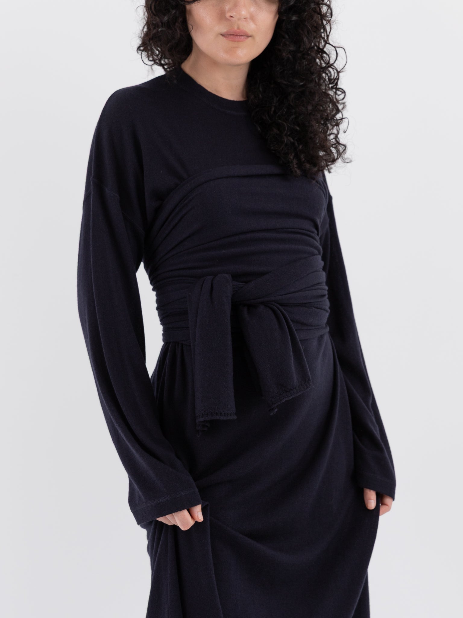 Sofie D'Hoore Marquez Dress in Midnight - SOFIE D'HOORE at Worthwhile - shop DRESS
