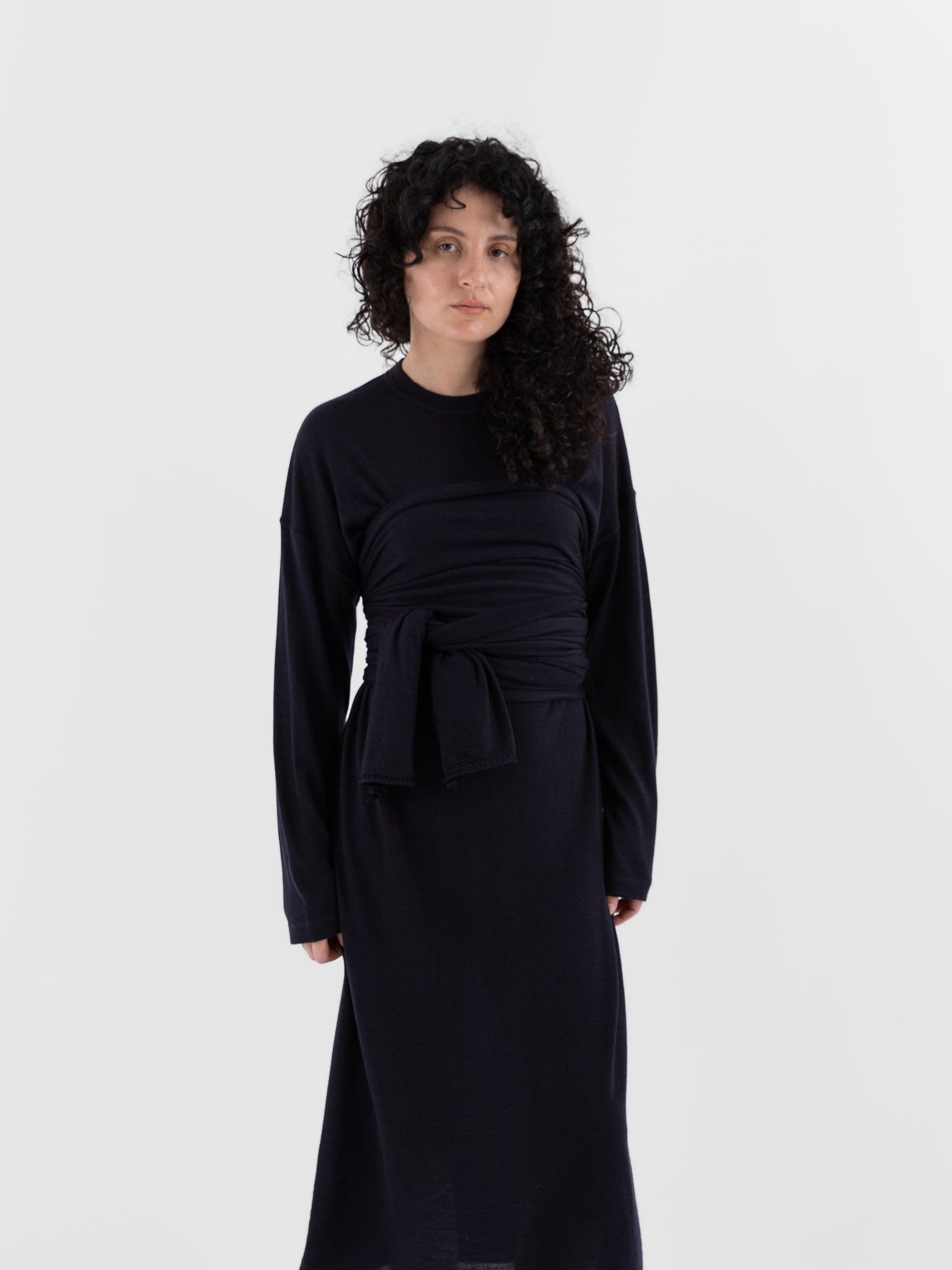 Sofie D'Hoore Marquez Dress in Midnight - SOFIE D'HOORE at Worthwhile - shop DRESS