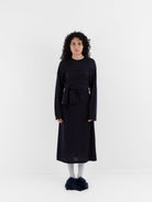 Sofie D'Hoore Marquez Dress in Midnight - SOFIE D'HOORE at Worthwhile - shop DRESS