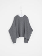 Sofie D'Hoore Maui Oversized Pullover in Grey Melange - SOFIE D'HOORE at Worthwhile - shop SWEATER