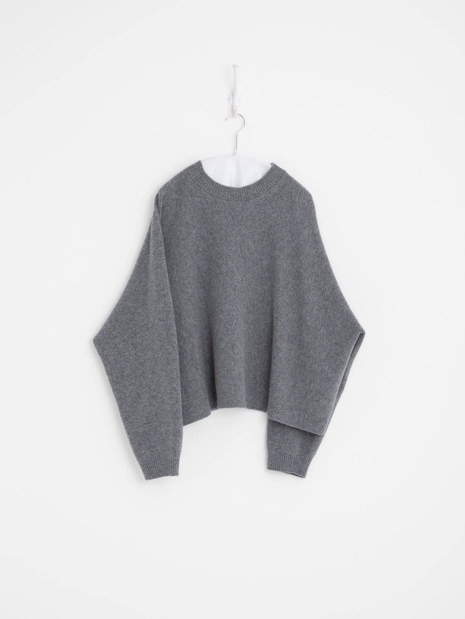 Sofie D'Hoore Maui Oversized Pullover in Grey Melange - SOFIE D'HOORE at Worthwhile - shop SWEATER