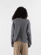 Sofie D'Hoore Maui Oversized Pullover in Grey Melange - SOFIE D'HOORE at Worthwhile - shop SWEATER
