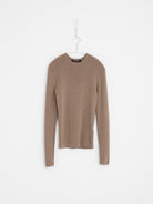Sofie D'Hoore Minerva Rib Pullover in Desert - SOFIE D'HOORE at Worthwhile - shop SWEATER