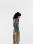 Sofie D'Hoore Minerva Rib Pullover in Grey Melange - SOFIE D'HOORE at Worthwhile - shop SWEATER