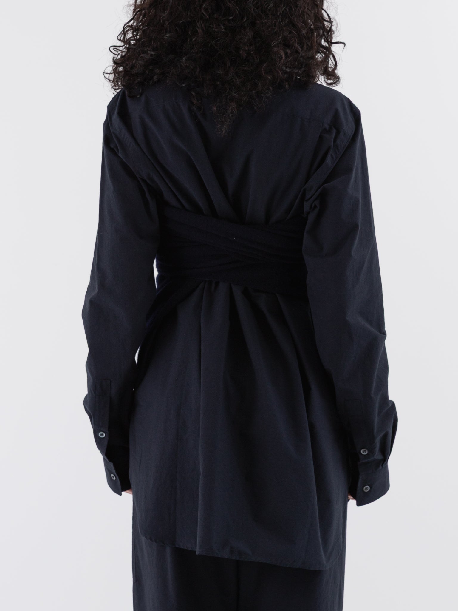 Sofie D'Hoore Monk Triangular Scarf in Midnight - SOFIE D'HOORE at Worthwhile - shop SCARF