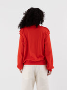 Sofie D'Hoore Myron Pullover in Scarlet - SOFIE D'HOORE at Worthwhile - shop SWEATER