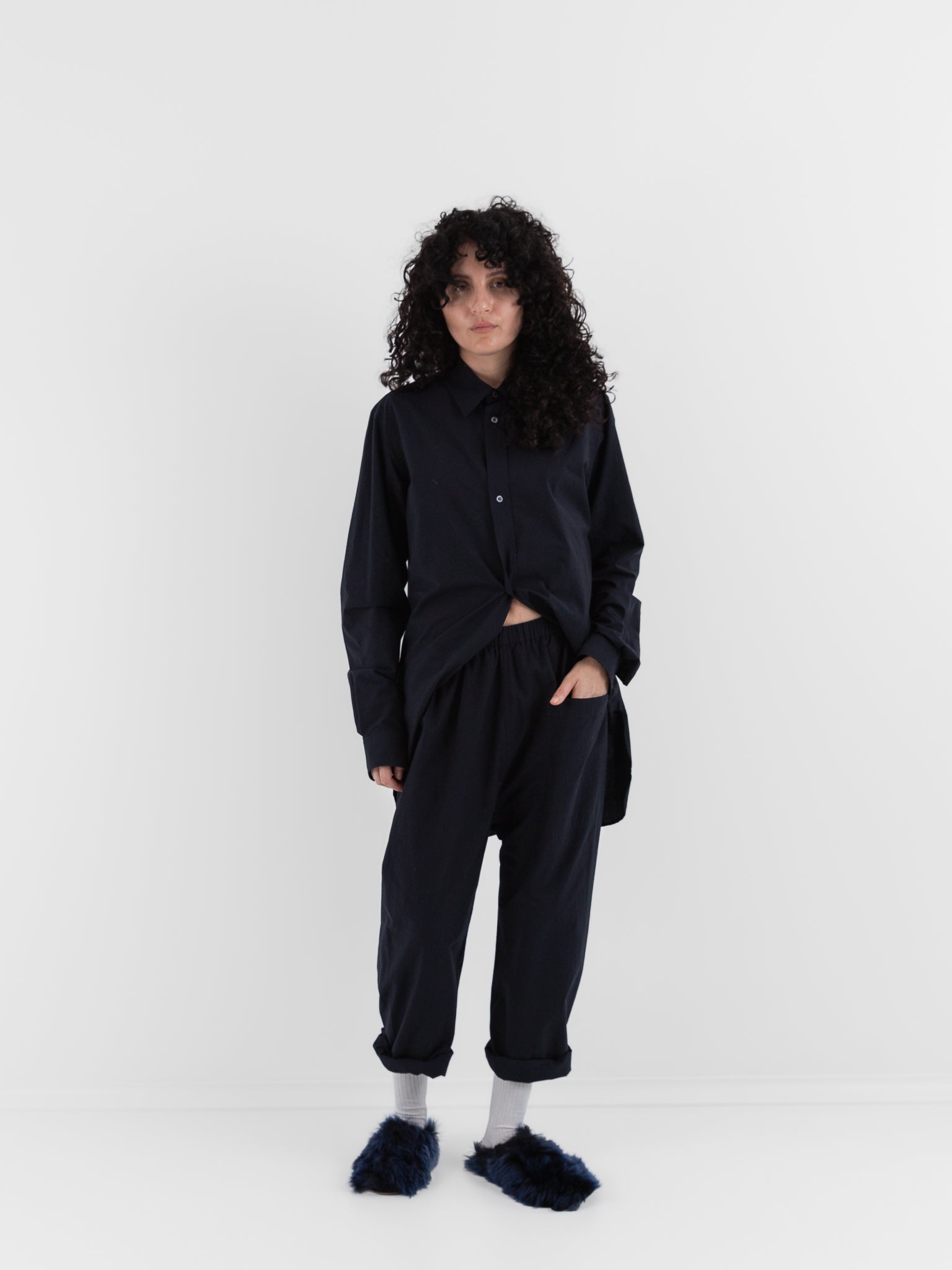 Sofie D'Hoore Paz Pant in Midnight - SOFIE D'HOORE at Worthwhile - shop PANT