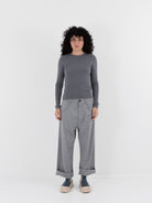 Sofie D'Hoore Phill Pant in Silver Melange - SOFIE D'HOORE at Worthwhile - shop PANT