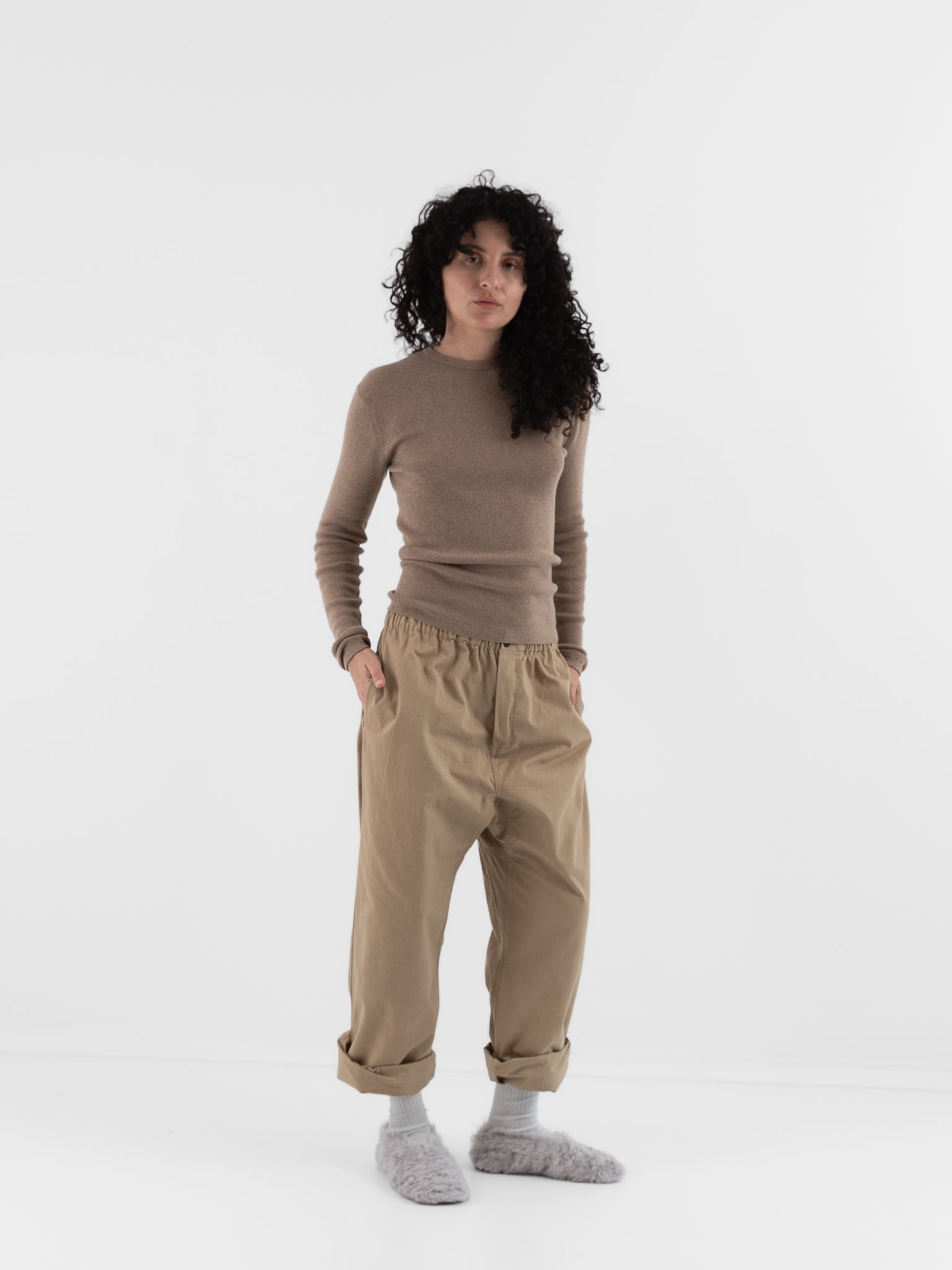 Sofie D'Hoore Pinot Pant in Sand - SOFIE D'HOORE at Worthwhile - shop PANT