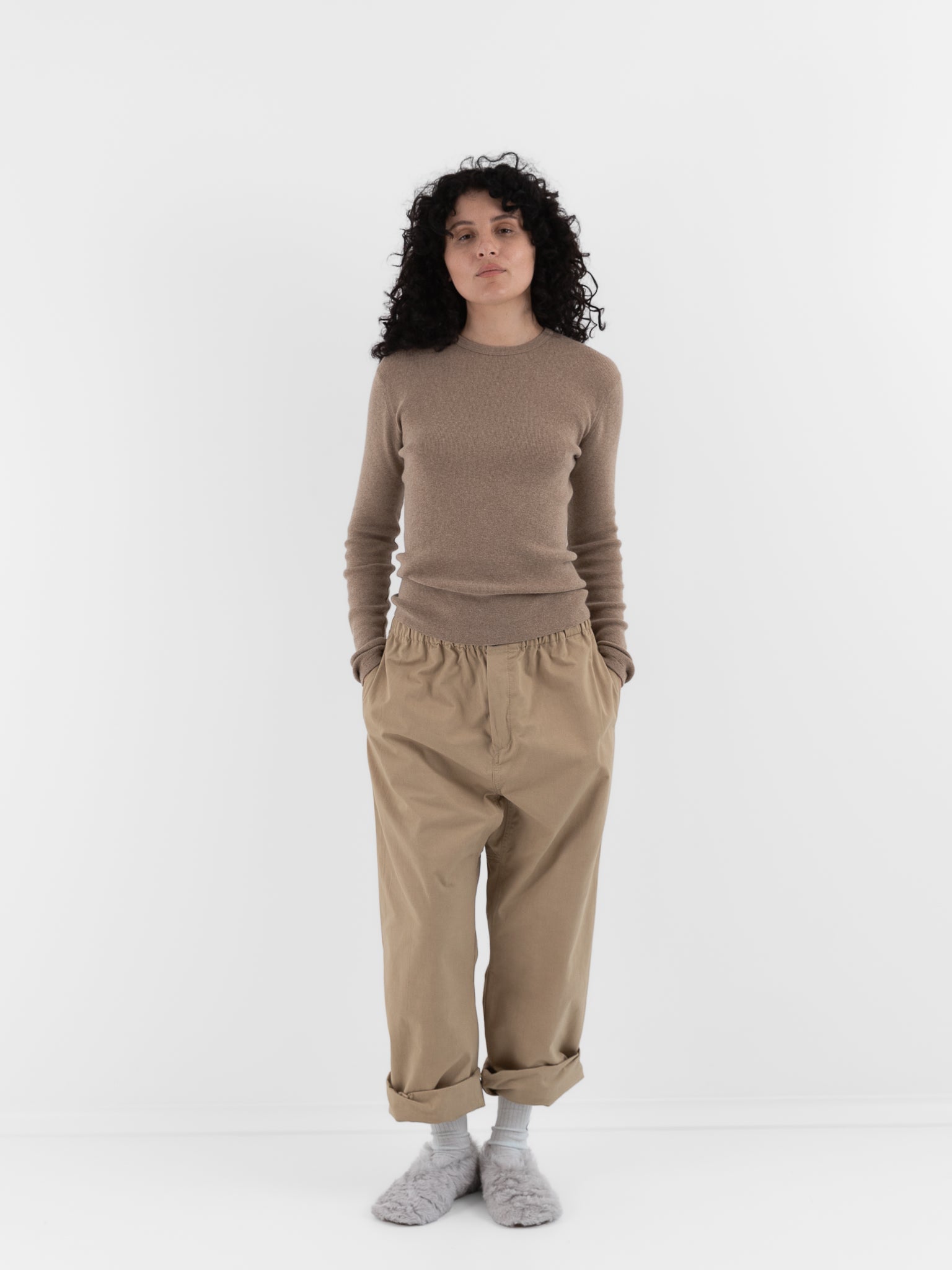 Sofie D'Hoore Pinot Pant in Sand - SOFIE D'HOORE at Worthwhile - shop PANT