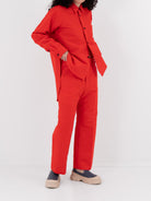 Sofie D'Hoore Port Pant in Woven Fire - SOFIE D'HOORE at Worthwhile - shop PANT