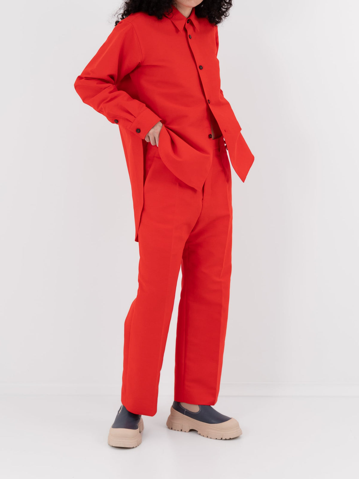 Sofie D'Hoore Port Pant in Woven Fire - SOFIE D'HOORE at Worthwhile - shop PANT