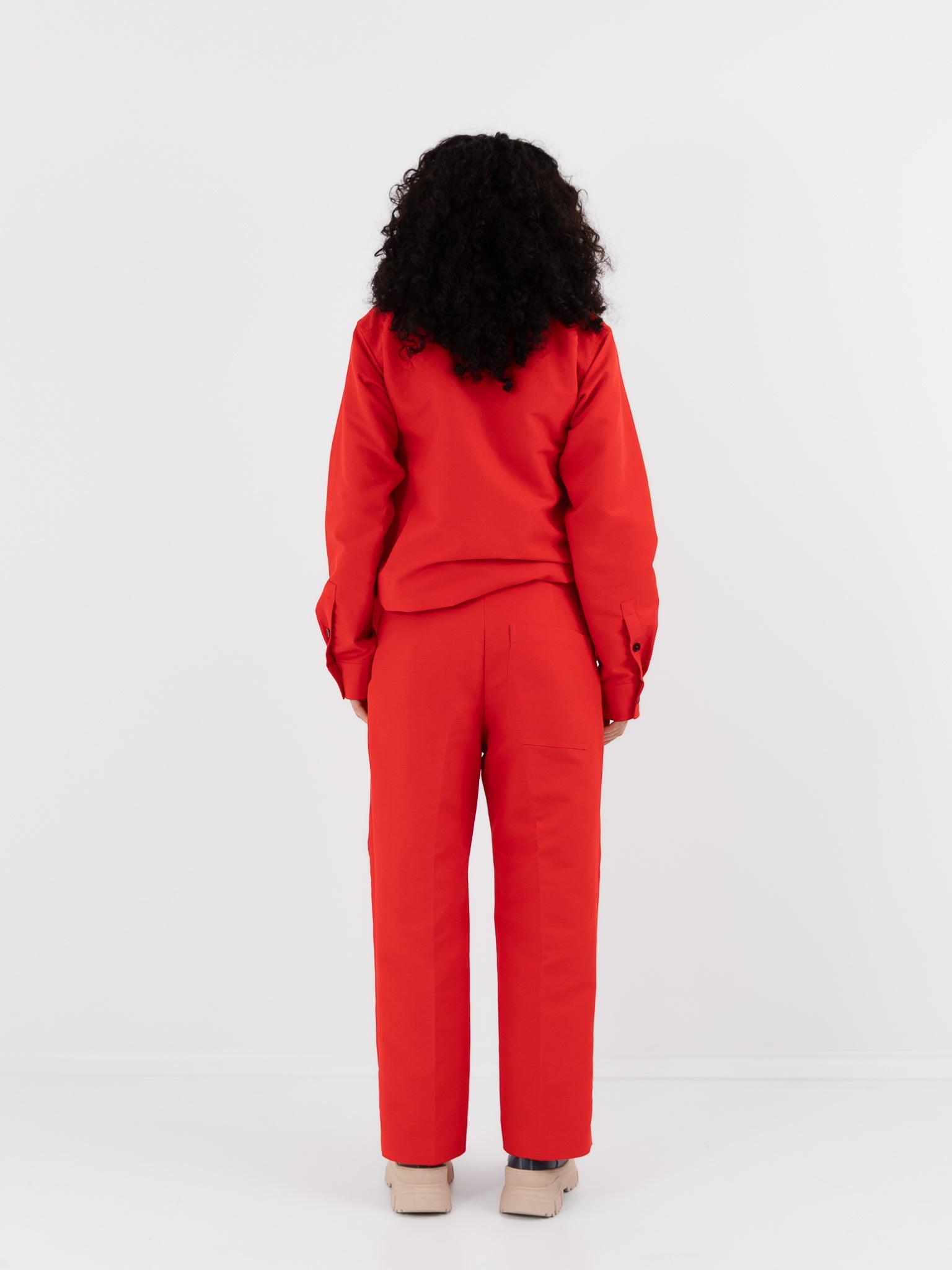 Sofie D'Hoore Port Pant in Woven Fire - SOFIE D'HOORE at Worthwhile - shop PANT
