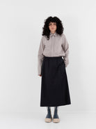 Sofie D'Hoore Synne Skirt in Charcoal Melange - SOFIE D'HOORE at Worthwhile - shop SKIRT