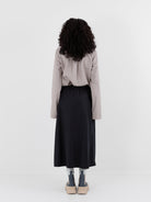Sofie D'Hoore Synne Skirt in Charcoal Melange - SOFIE D'HOORE at Worthwhile - shop SKIRT