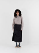 Sofie D'Hoore Synne Skirt in Charcoal Melange - SOFIE D'HOORE at Worthwhile - shop SKIRT