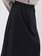 Sofie D'Hoore Synne Skirt in Charcoal Melange - SOFIE D'HOORE at Worthwhile - shop SKIRT