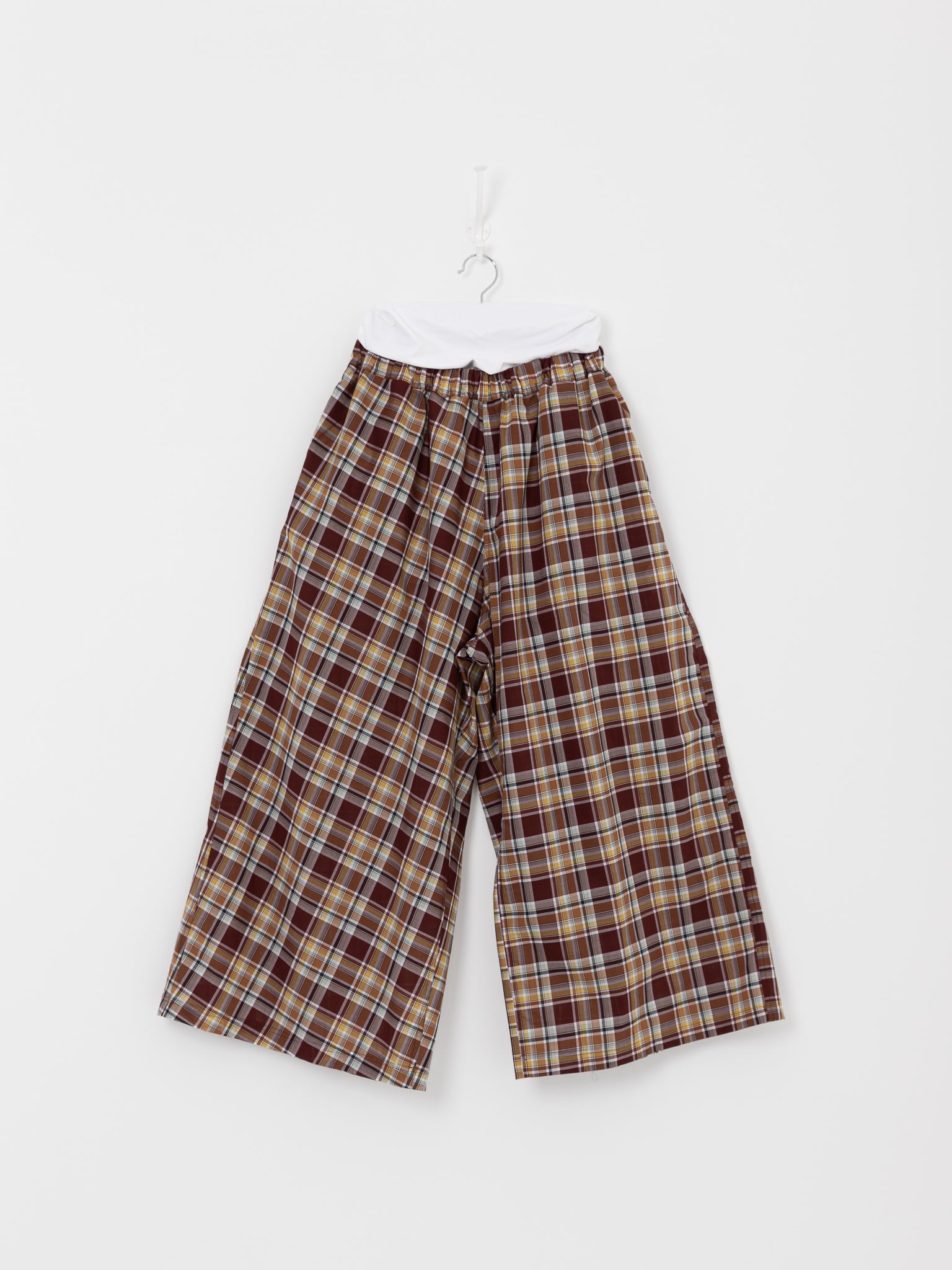 Sofie D'Hoore Parana Pant in Toffee Check - SOFIE D'HOORE at Worthwhile - shop PANT