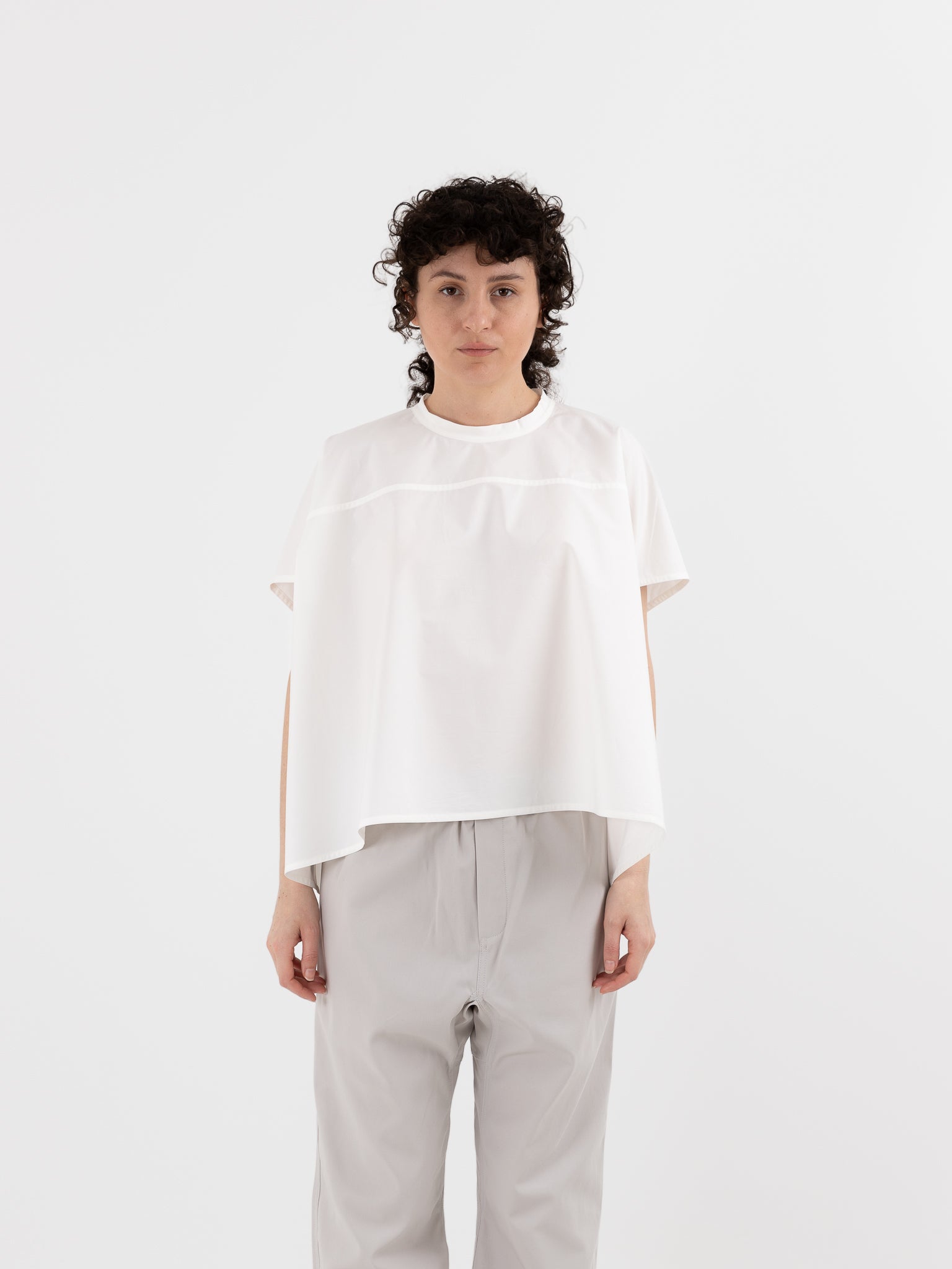 Sofie D'Hoore Basker Shirt in Off White - SOFIE D'HOORE at Worthwhile - shop TOP