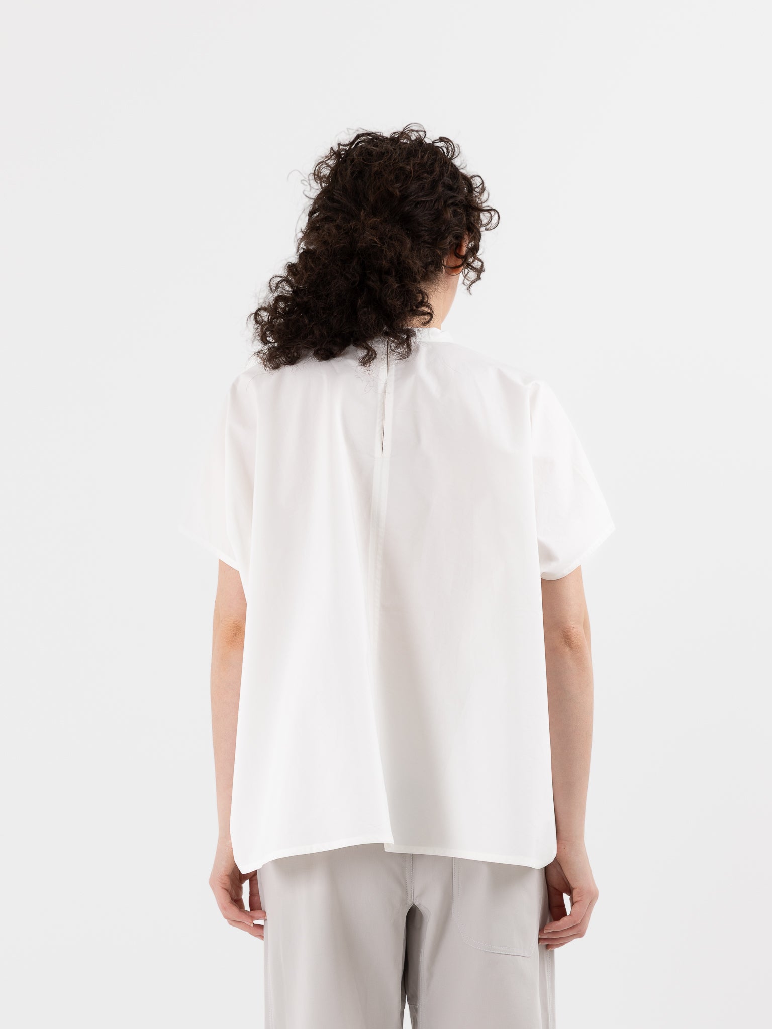 Sofie D'Hoore Basker Shirt in Off White - SOFIE D'HOORE at Worthwhile - shop TOP