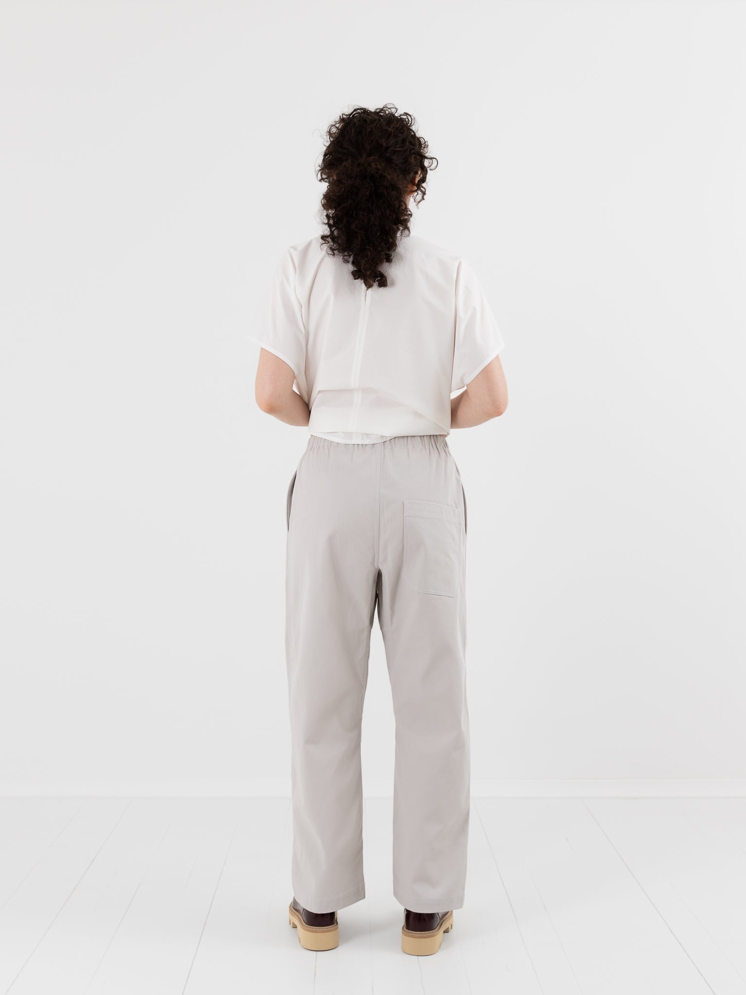Sofie D'Hoore Pinot Pant in Mastic White - SOFIE D'HOORE at Worthwhile - shop PANT