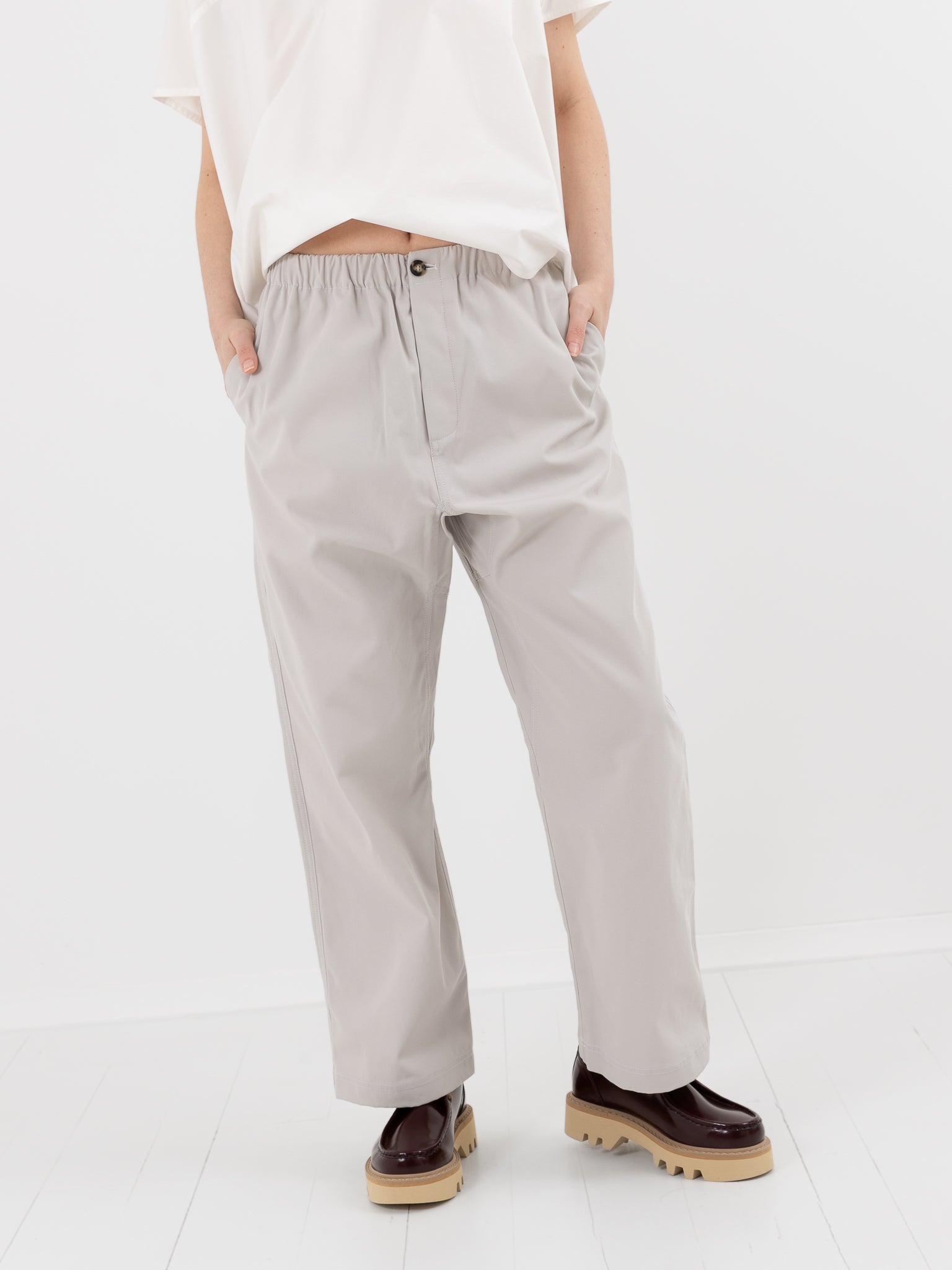 Sofie D'Hoore Pinot Pant in Mastic White - SOFIE D'HOORE at Worthwhile - shop PANT