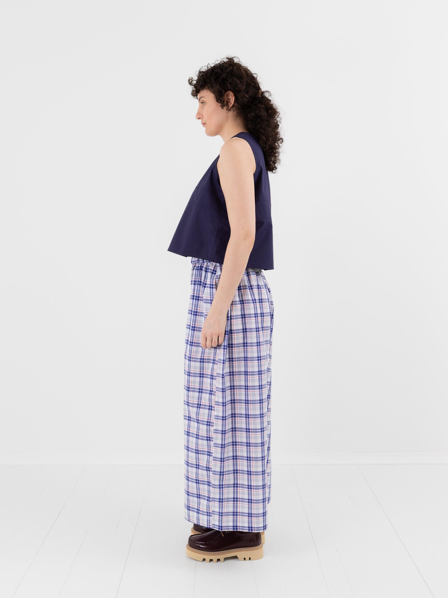 Sofie D'Hoore Bramble Tank in Ink - SOFIE D'HOORE at Worthwhile - shop TOP