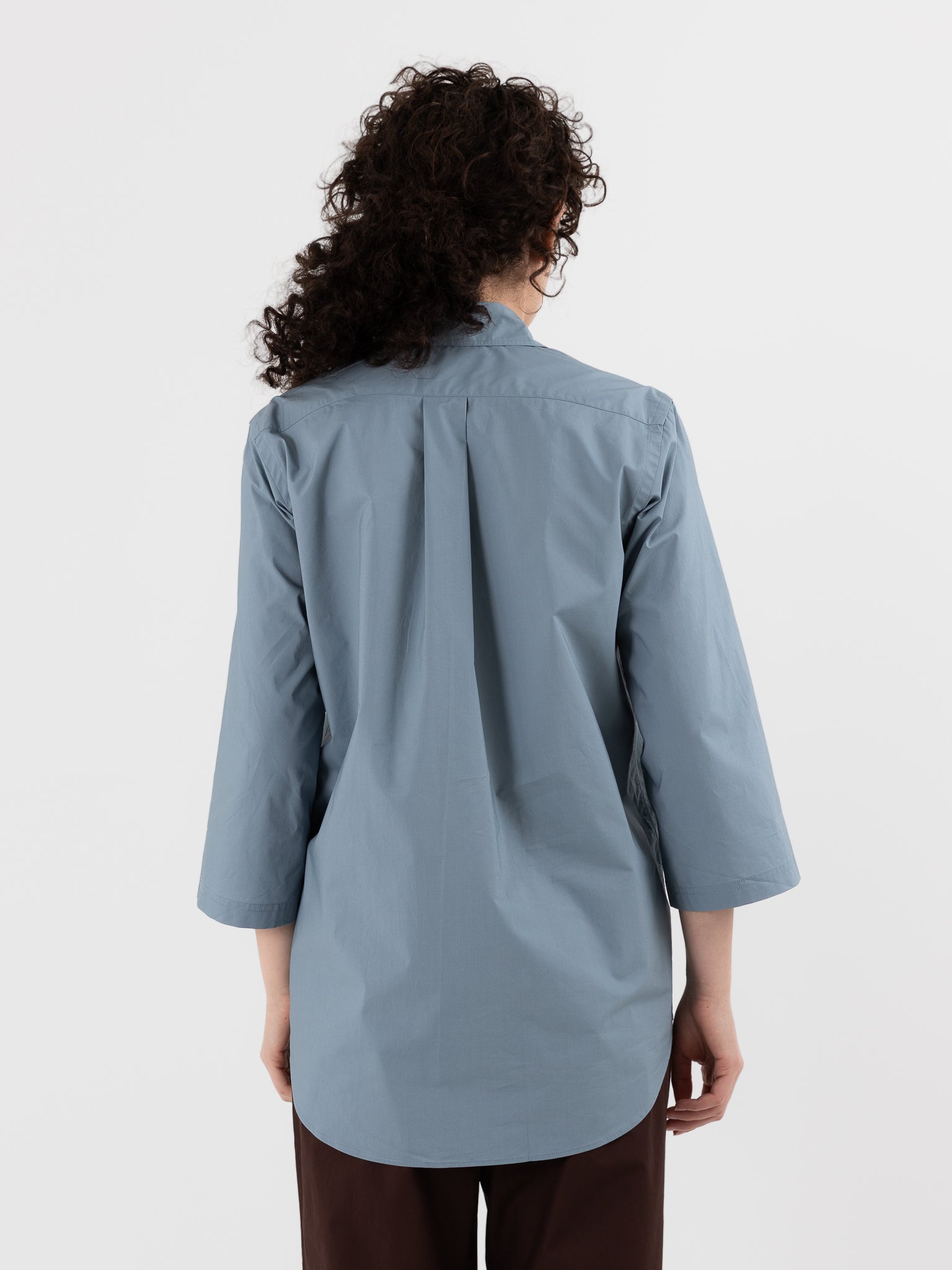 Sofie D'Hoore Bait Shirt in Mercury - SOFIE D'HOORE at Worthwhile - shop TOP