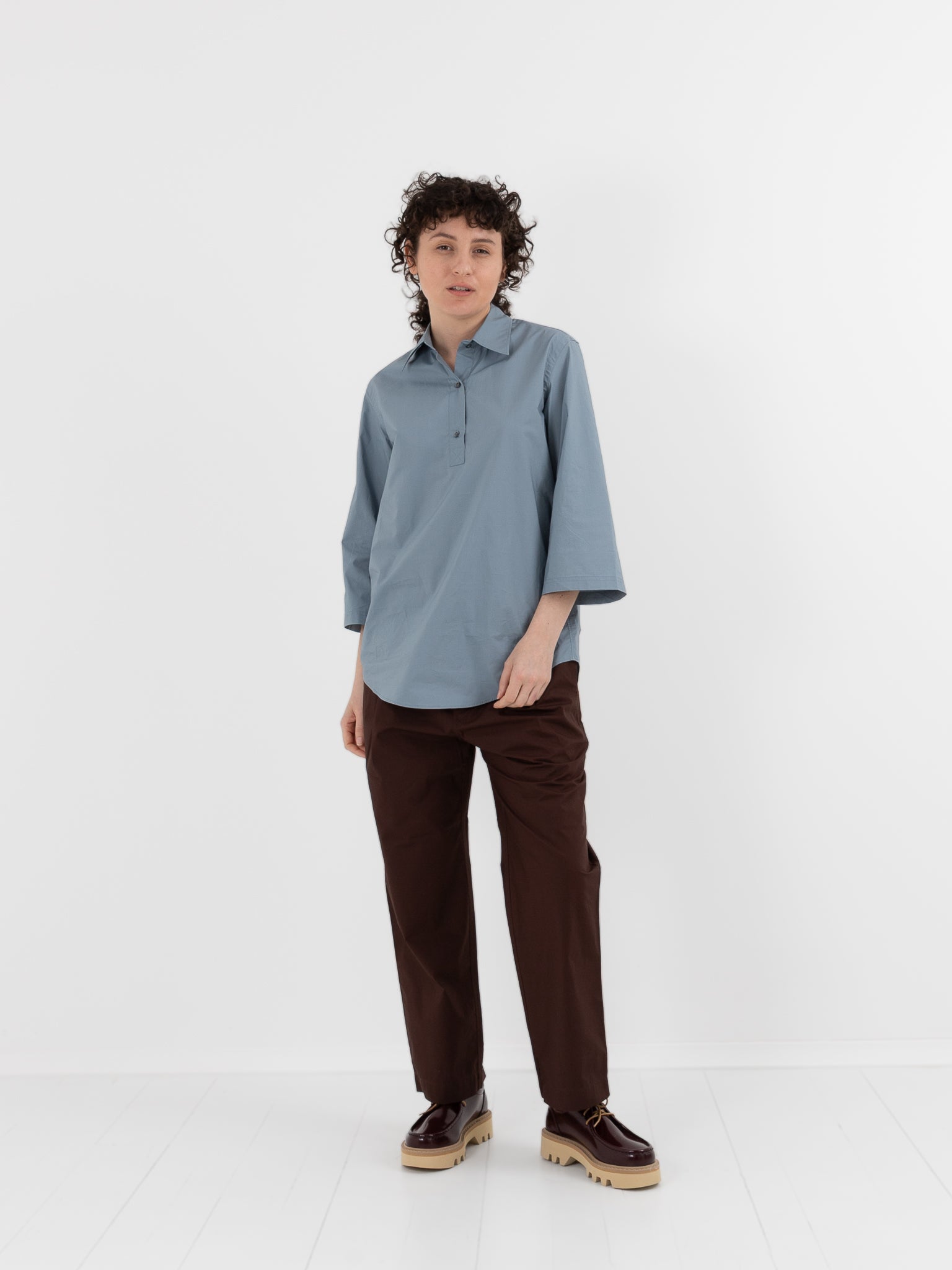 Sofie D'Hoore Pico Pant in Cacao - SOFIE D'HOORE at Worthwhile - shop PANT