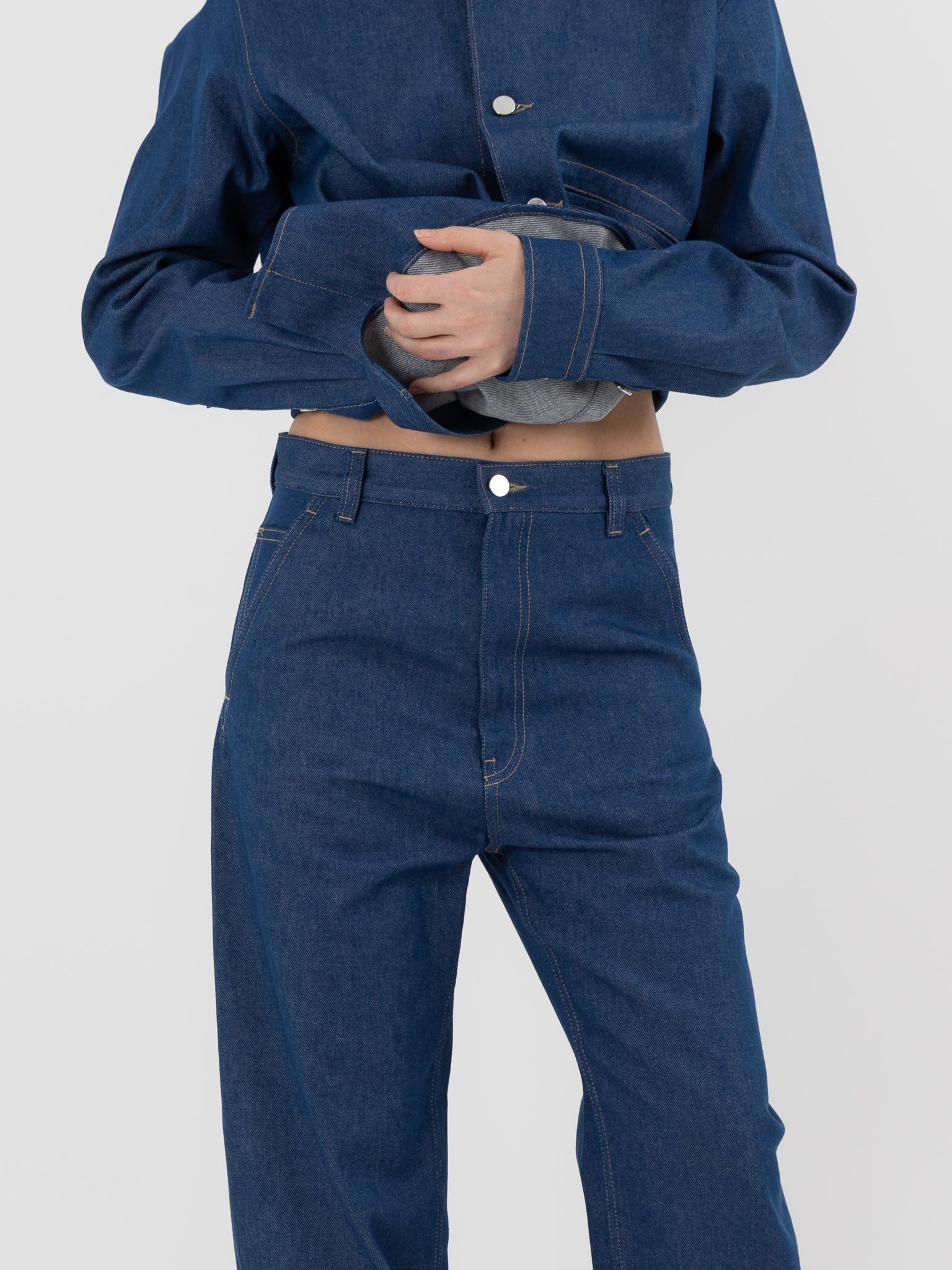 Sofie D'Hoore Pasay Pant in Lapis - SOFIE D'HOORE at Worthwhile - shop PANT