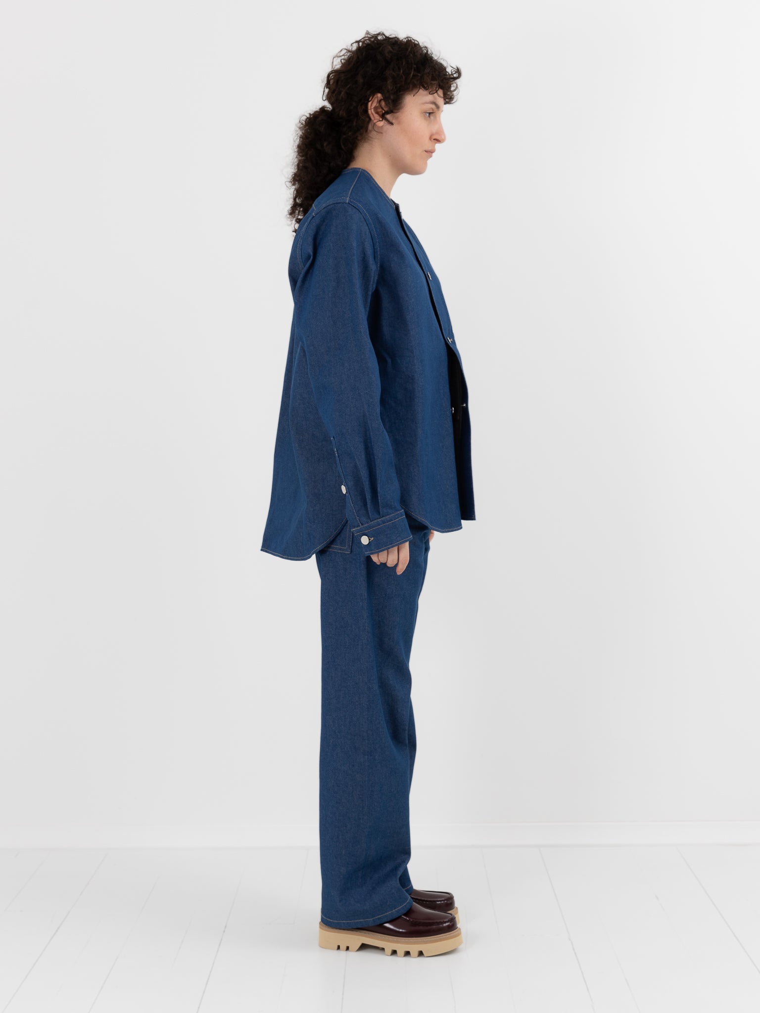 Sofie D'Hoore Pasay Pant in Lapis - SOFIE D'HOORE at Worthwhile - shop PANT