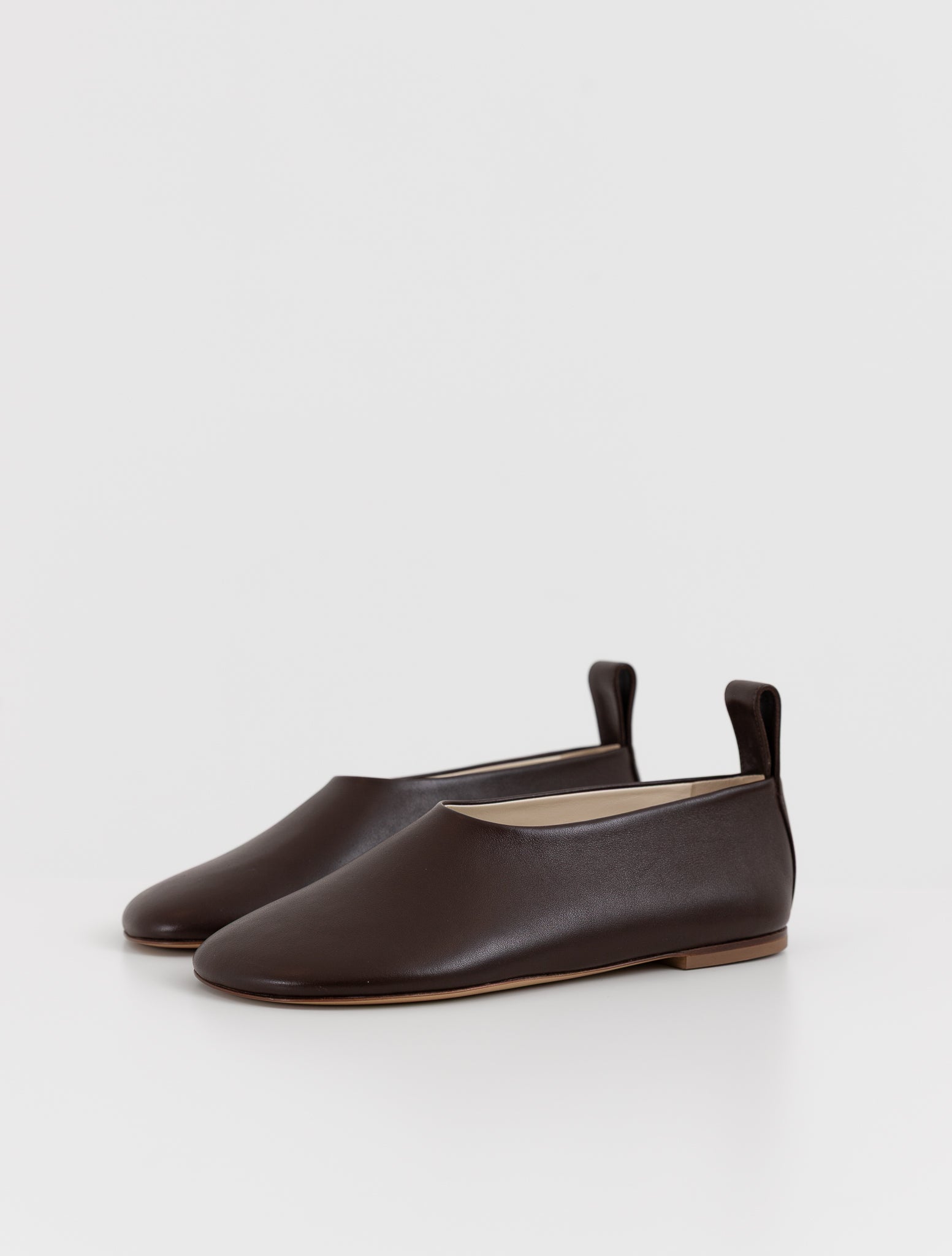 Sofie D'Hoore Fontana Ballerina in Cacao - SOFIE D'HOORE at Worthwhile - shop SHOES