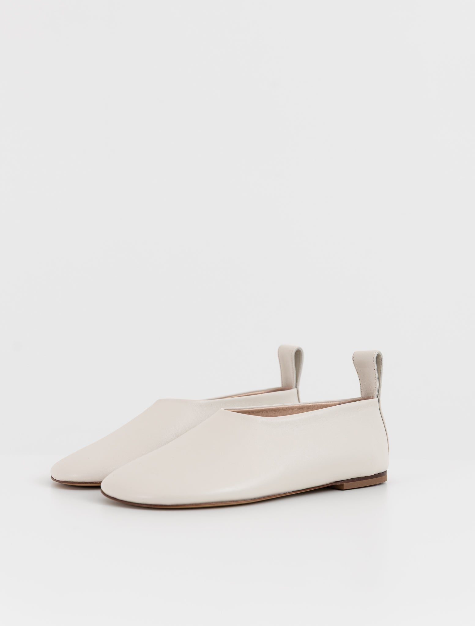 Sofie D'Hoore Fontana Ballerina in Off White - SOFIE D'HOORE at Worthwhile - shop SHOES