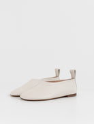 Sofie D'Hoore Fontana Ballerina in Off White - SOFIE D'HOORE at Worthwhile - shop SHOES