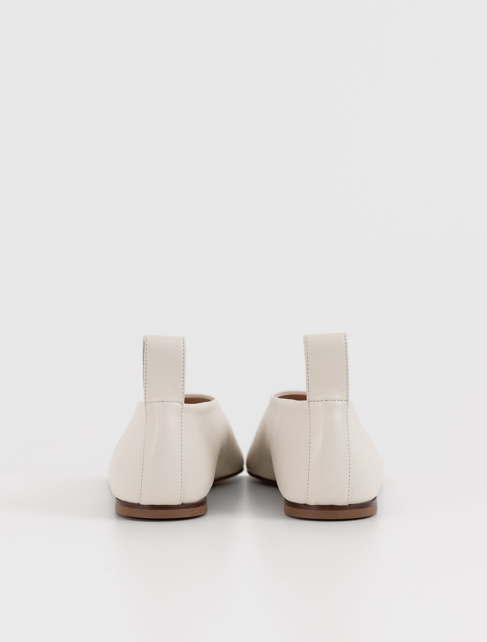 Sofie D'Hoore Fontana Ballerina in Off White - SOFIE D'HOORE at Worthwhile - shop SHOES