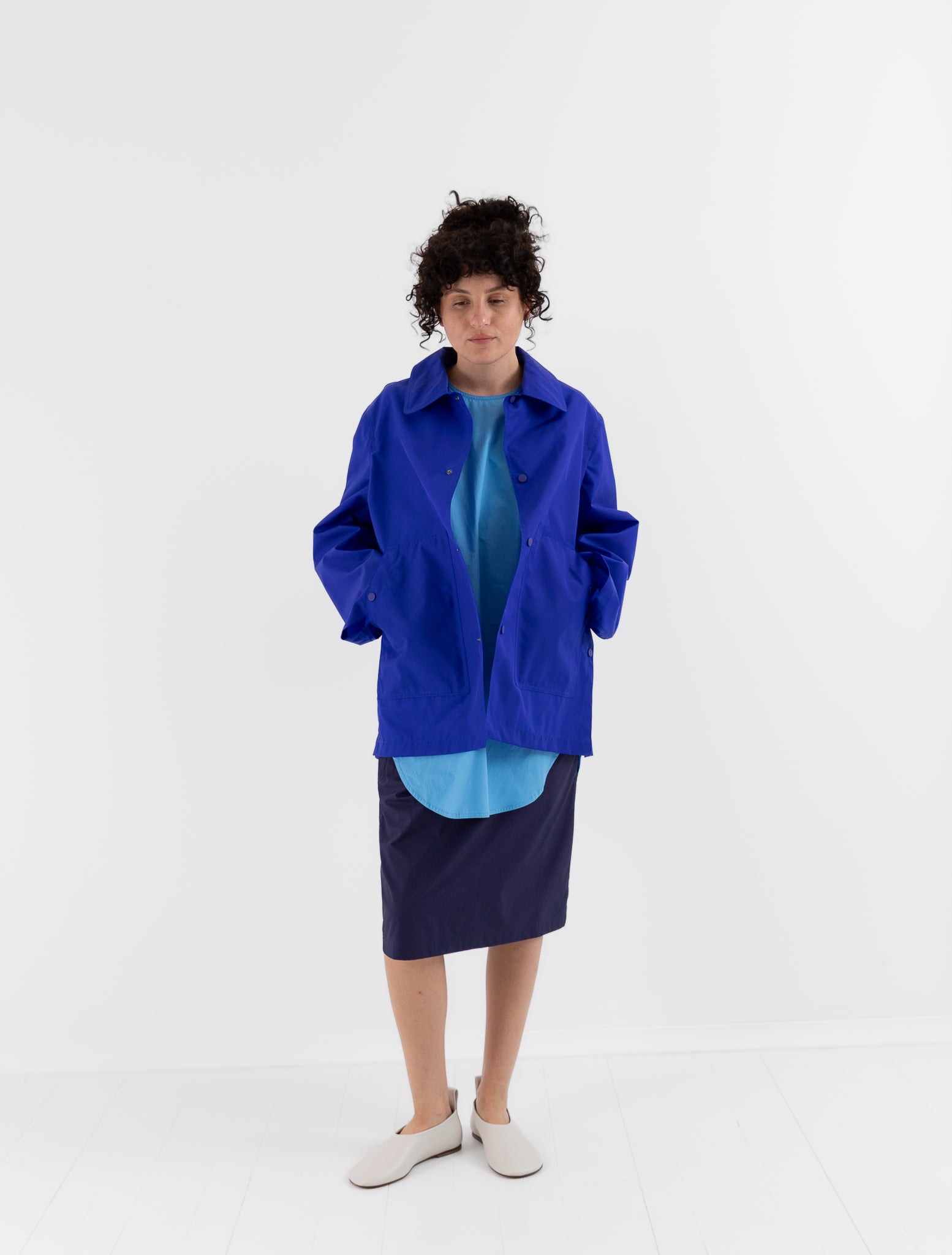 Sofie D'Hoore Spot Skirt in Ink - SOFIE D'HOORE at Worthwhile - shop SKIRT