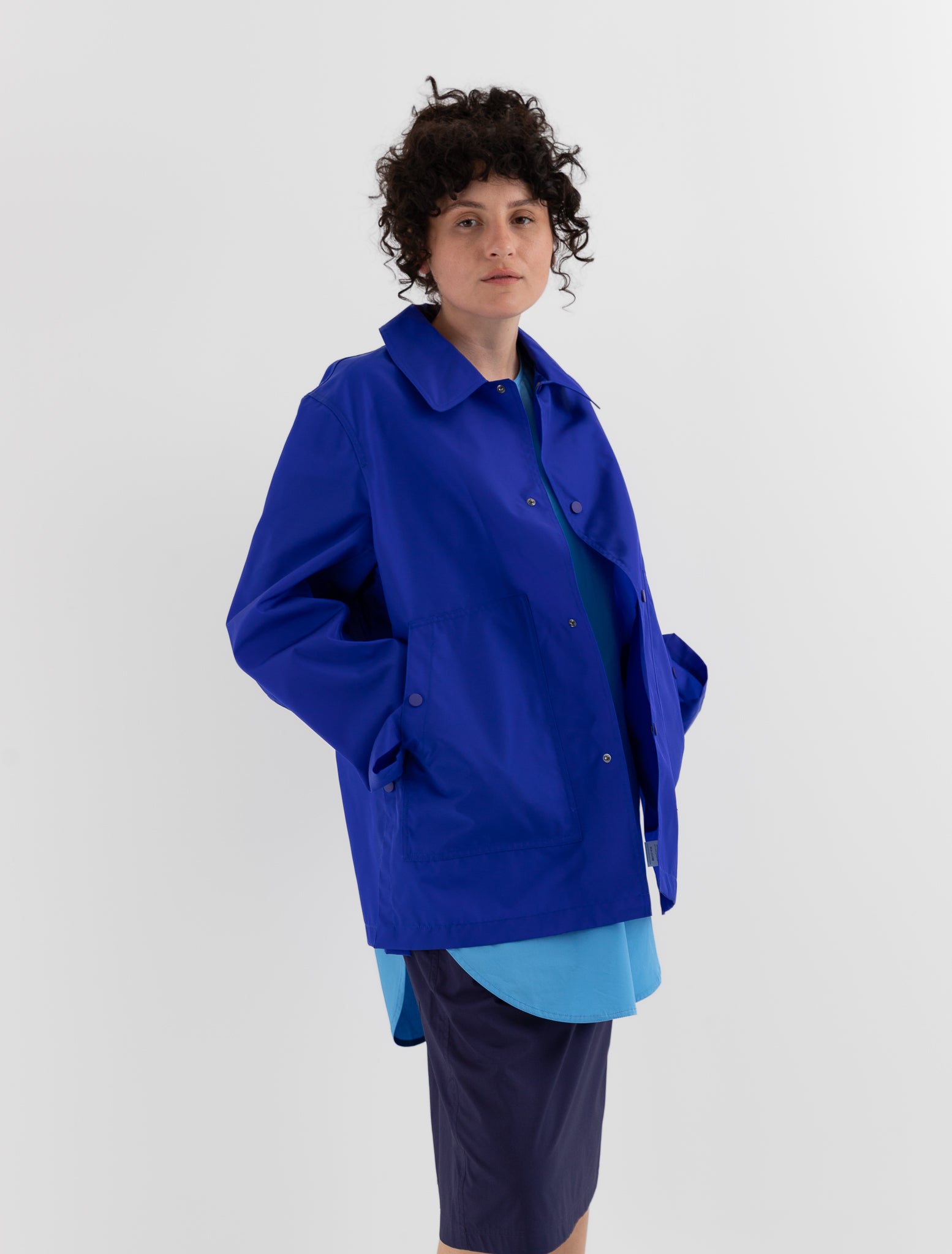 Sofie D'Hoore Cayden Jacket in Klein Blue - SOFIE D'HOORE at Worthwhile - shop JACKET