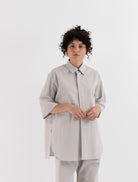 Sofie D'Hoore Bodhi Shirt in Mastic White - SOFIE D'HOORE at Worthwhile - shop TOP