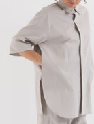 Sofie D'Hoore Bodhi Shirt in Mastic White - SOFIE D'HOORE at Worthwhile - shop TOP